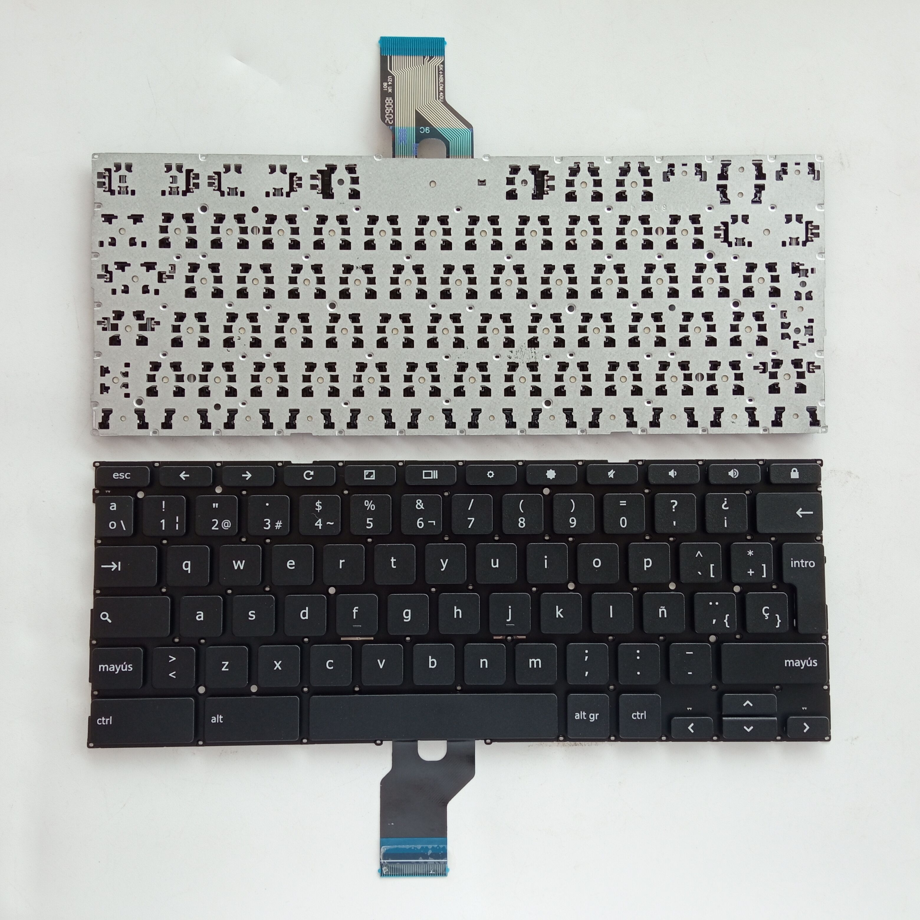 Picture of New Replacement Laptop Keyboard For ASUS C213 Google version with lock BLACK SP Layout
